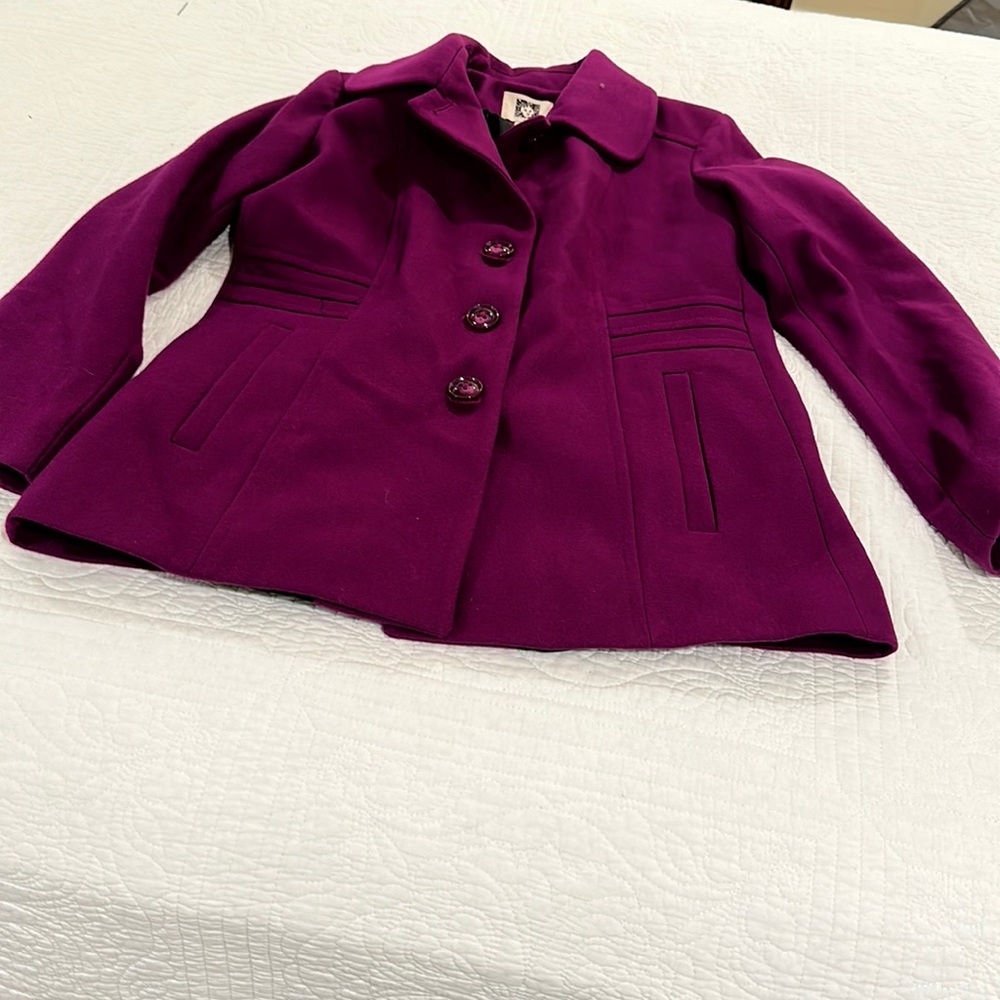 Wool winter coat